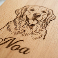 PawBoard - Gepersonaliseerde Houten Snijplank