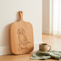 PawBoard - Gepersonaliseerde Houten Snijplank